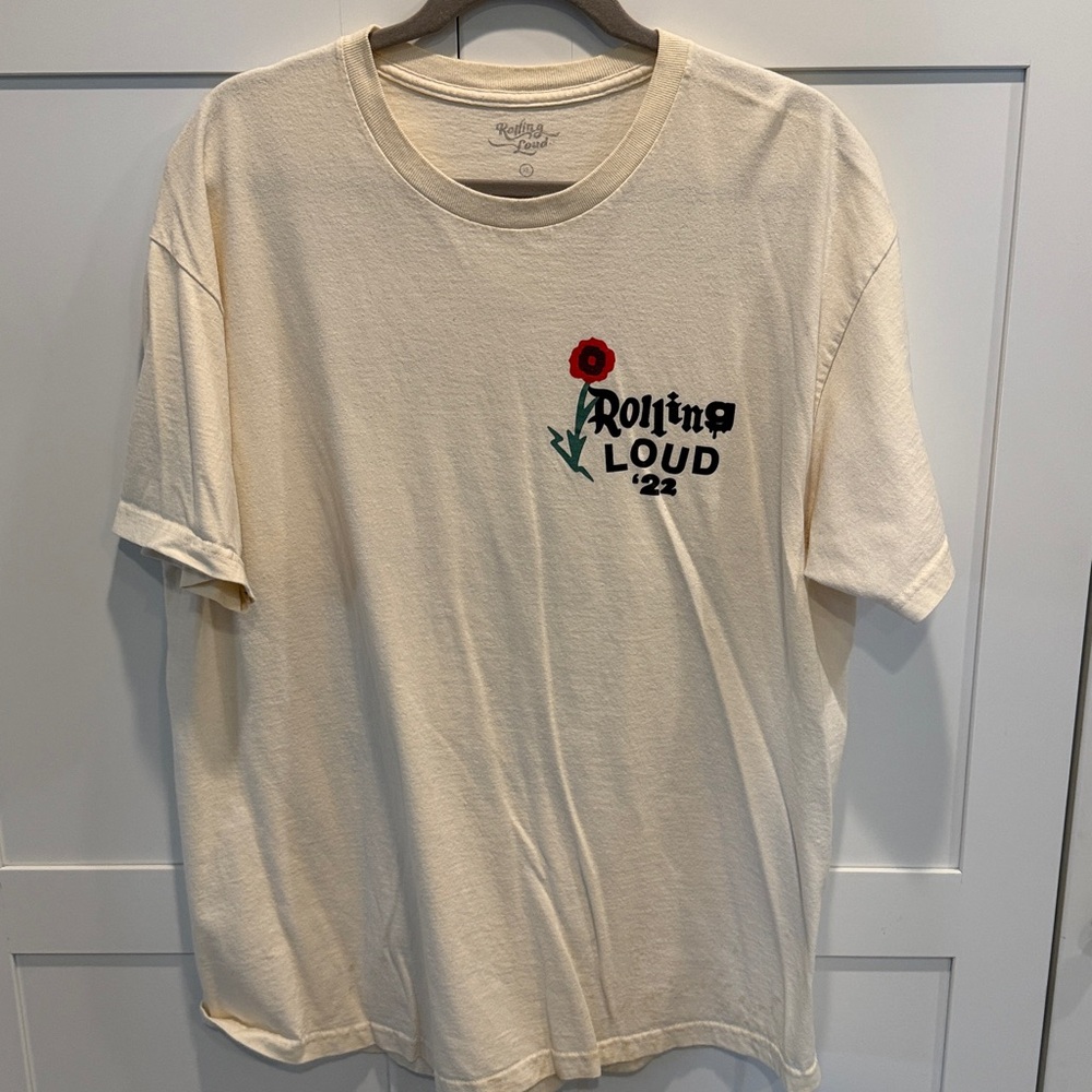 Cream Rolling Loud Graphic T-Shirt